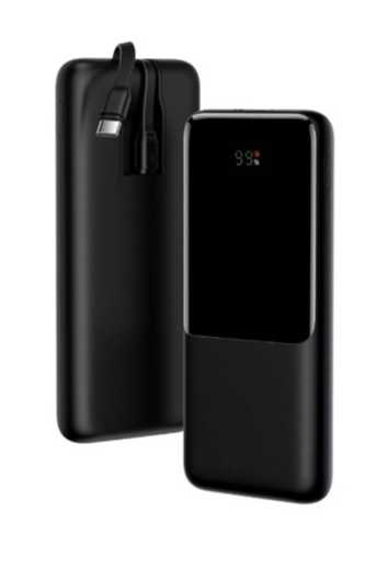 Внешний аккумулятор BASEUS Elf Digital Display Power Bank 10000mAh 22.5W Черный