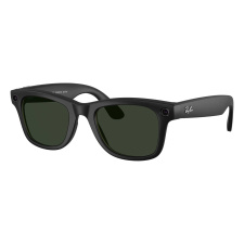 Умные очки Ray-Ban Wayfarer (Gen 2) Shiny Black Clear/Graphite Green G15 (155-53)