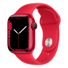 Apple Watch Series 7 Умные часы Apple Watch Series 7 45mm Aluminium with Sport Band, PRODUCT RED watch