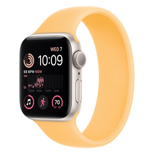 Умные часы Apple Watch Series SE Gen 2 40мм Aluminum Case with Sport Band Оранжевый