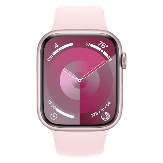 Умные часы Apple Watch Series 9 45 мм Aluminium Case Sport Band Розовый M/L