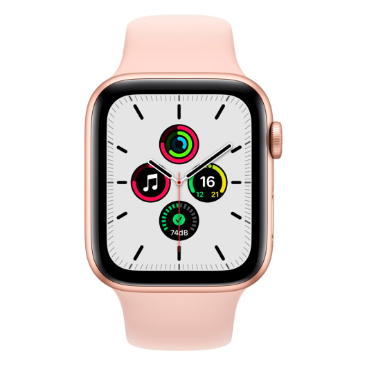 Умные часы Apple Watch SE GPS 40мм Aluminum Case with Sport Band Золотистые