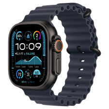 Apple Watch Ultra 2 (2024) Умные часы Apple Watch Ultra 2 2024 49mm Black Titanium Case Navy Ocean Band watch
