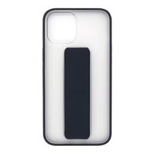 Силиконовый чехол Friendly case с магнитной подставкой для Samsung Galaxy A72 Прозрачный-Синий