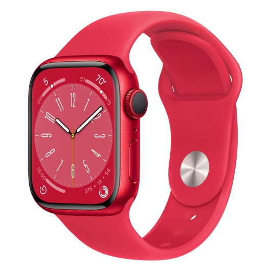 Умные часы Apple Watch Series 8 45 мм Aluminium Case Sport Band Красный