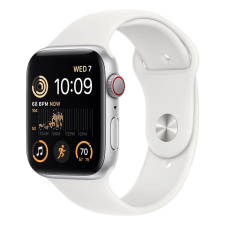 Apple Watch Series SE 2 (2022) Умные часы Apple Watch Series SE Gen 2 44мм Aluminum Case with Sport Band Серебристый  S/M watch