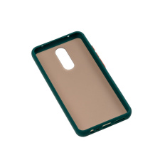 Силиконовый чехол бампер Skin Shell для Samsung A72 Темно-Зеленый
