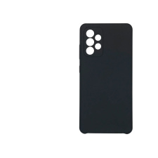 Силиконовый чехол накладка для Samsung A72 Черный