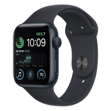 Apple Watch Series SE 2 (2022) Умные часы Apple Watch Series SE Gen 2 44мм GPS+Cellular Aluminum Case with SportBand Темная ночьM/L watch