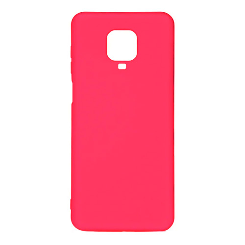 Силиконовый чехол Silicone Сover для Xiaomi Redmi Note 9 Ярко-розовый