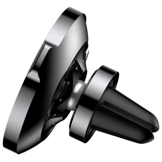 Автомобильный держатель Baseus BIG EARS магнитный с беспроводной зарядкой Черный
