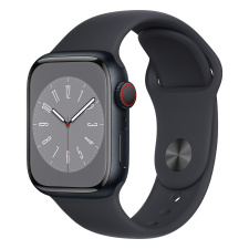 Apple Watch Series 8 Умные часы Apple Watch Series 8 41 мм Aluminium Case Sport Band Темная ночь S/M  (MNU73) watch
