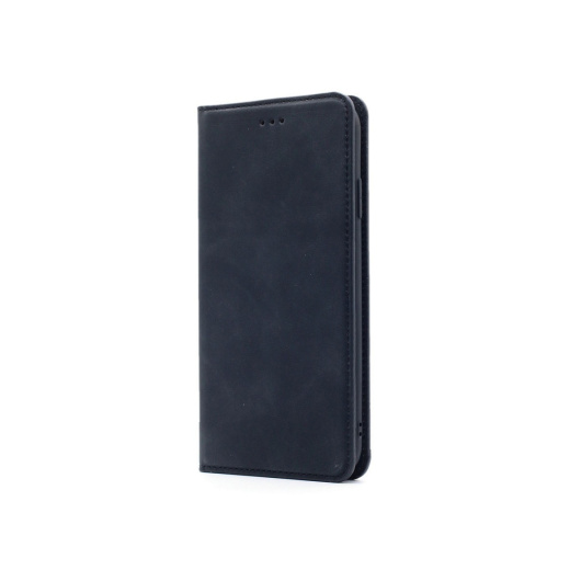 Чехол книжка с магнитом и кошельком  для Xiaomi Redmi Note 9 Синий