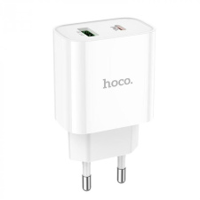 Сетевое зарядное устройство Hoco C80A Plus USB - USB Type-C 20 Вт Белое