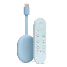 ТВ-приставка Google Chromecast c Google TV 4K Голубой