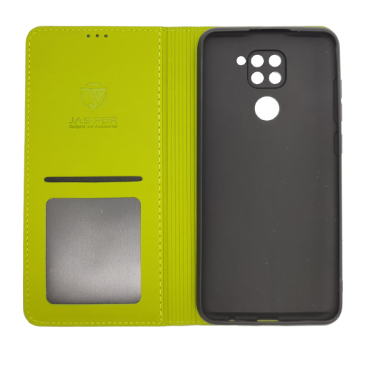 Чехол книжка Monarch Xiaomi Redmi Note 9 Светло-Зеленый