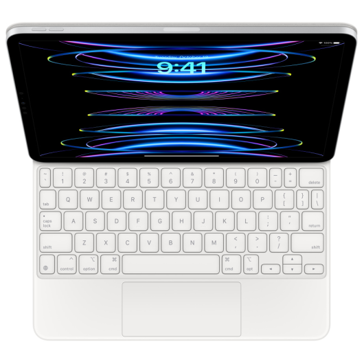 Клавиатура Apple Magic Keyboard для iPad Pro 11 и Air 4/5 (MJQJ3) Белая