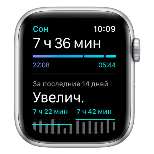 Умные часы Apple Watch SE GPS + Cellular 40мм Aluminum Case USA серебристый/синий омут