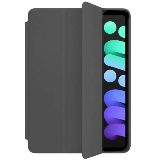 SMART CASE чехол-книга (без LOGO) для Apple iPAD mini 6 (2021) темно-серый