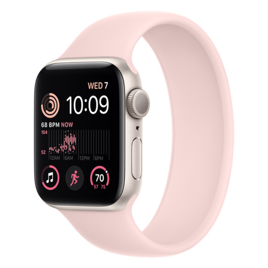 Умные часы Apple Watch Series SE Gen 2 44мм Aluminum Case with Sport Band Розовый
