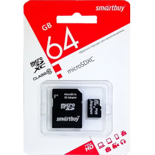 Карта памяти Smart Buy SD 10 класс 64гб