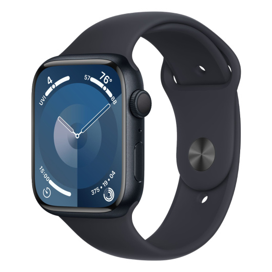 Умные часы Apple Watch Series 9 41 мм Aluminium Case Sport Band Темная ночь M/L