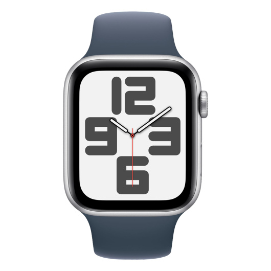 Умные часы Apple Watch Series SE 2023 Cellular 40мм Aluminum Case with Sport Band Серебристый M/L