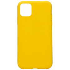 Силиконовый чехол бампер для iPhone 11 Pro Max 6.5"  Желтый
