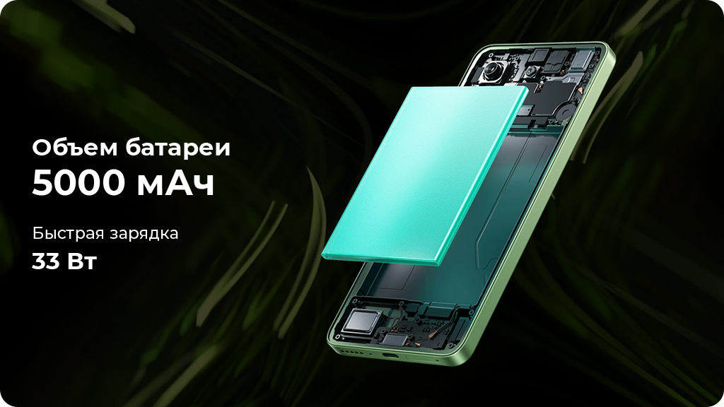 Xiaomi Redmi Note 13 8/128 ГБ Global Зеленый