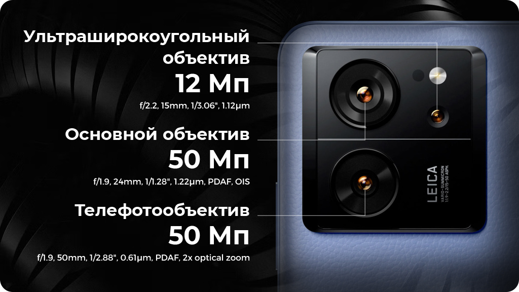Xiaomi 13T 12/256Gb Global Черный